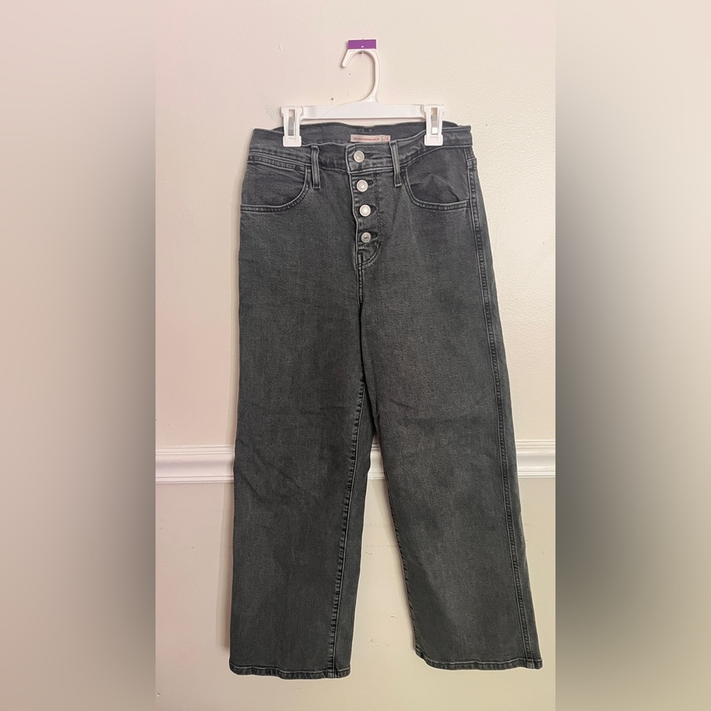 Levi’s Mile High Cropped Wide Leg 26